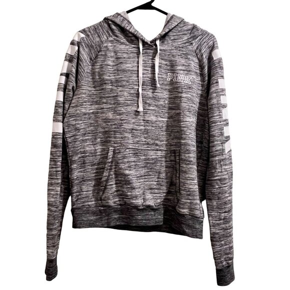 PINK Victoria Secret Gray Women's Hoodie Sweater‎ Size M - Picture 1 of 6